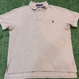 Ralph Lauren Light Gray Polo Shirt